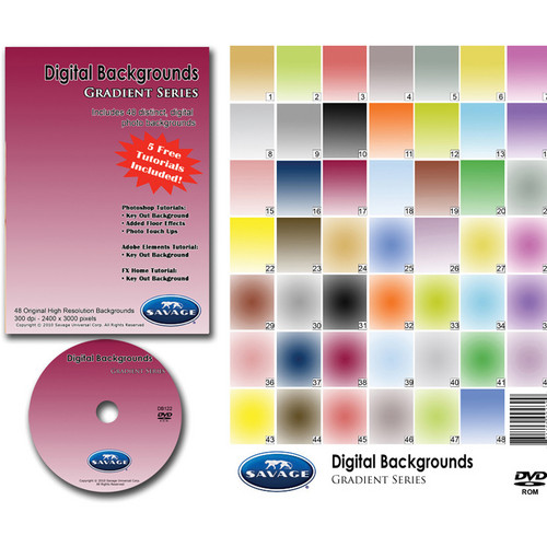Savage DVD-ROM: Digital Backgrounds (Gradient)