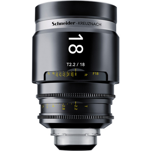 Schneider 1072700 CINE-XENAR III Wide Angle Lens (18mm, Canon-Mount)