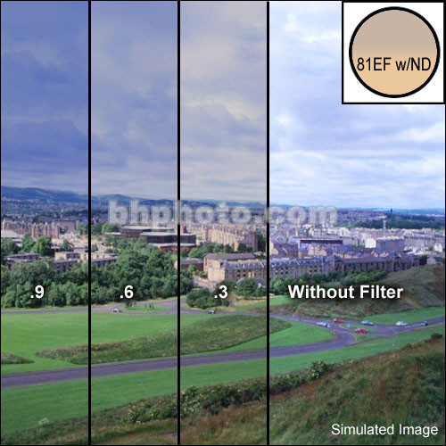 Schneider 4x4" Combination 81EF Color Conversion/Neutral Density 0.3 Glass Filter