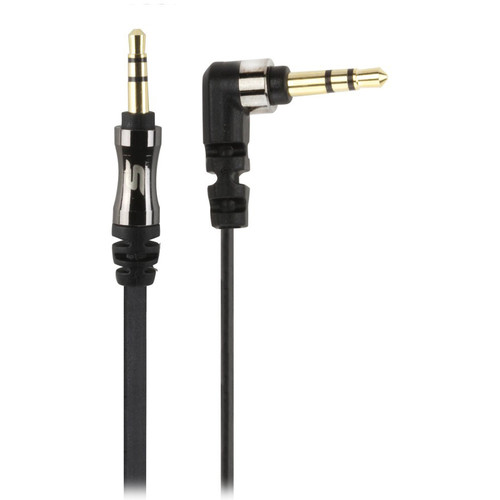 Scosche flatOUT - Flat Audio Cable (Black, 3')