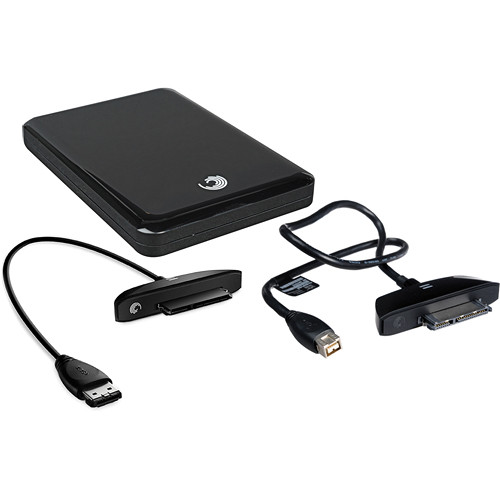 Seagate 1TB Triple Interface FreeAgent GoFlex Ultra-Portable Hard Drive Kit