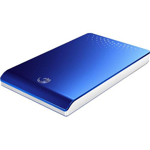 Seagate 500GB FreeAgent Go  Portable Hard Drive (Royal Blue)