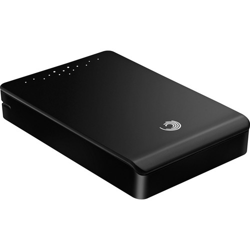 Seagate 1TB FreeAgent Go  Portable Hard Drive (Tuxedo Black)