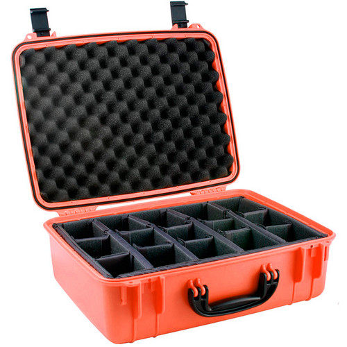 Seahorse 720D Case with Divider Inserts (International Orange)
