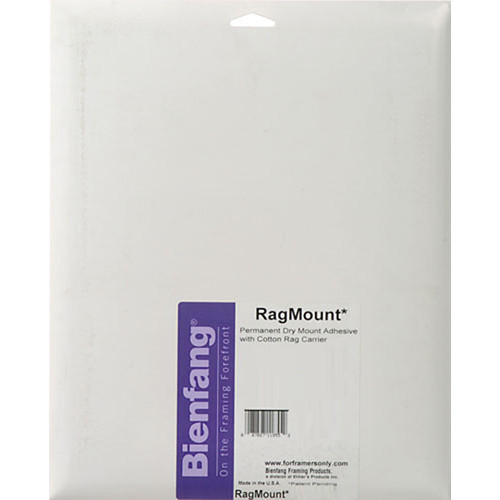 Seal /Bienfang Ragmount Dry Mounting Tissue (Film) (13 x 19" , 100 Sheets)