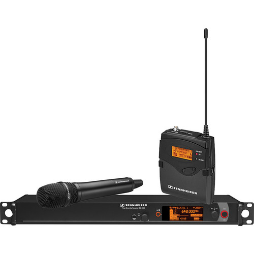 Sennheiser 2000 Series Single Handheld Wireless Microphone System (Gw: 558 to 626 MHz)