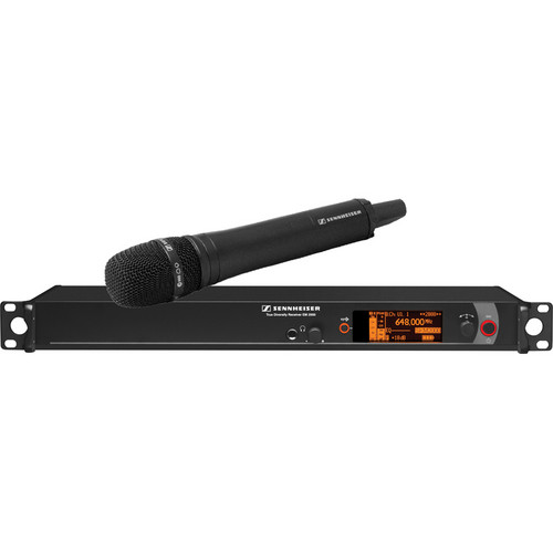 Sennheiser 2000 Series Single Handheld Wireless Microphone System (Black MMK 965, Gw: 558 to 626 MHz)