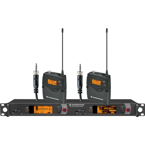 Sennheiser EM2050 Wireless Instrument System with Dual SK2000 Transmitters