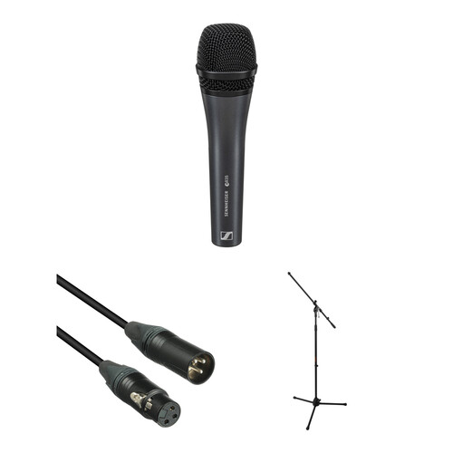 Sennheiser e835 Handheld Dynamic Microphone Stage Kit