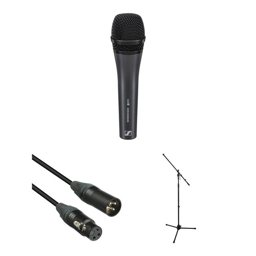 Sennheiser e835 Handheld Dynamic Microphone Stage Kit