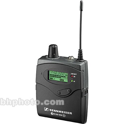 Sennheiser Evolution EK 300 IEM G2 Body Pack Receiver (B 630 - 662MHz)