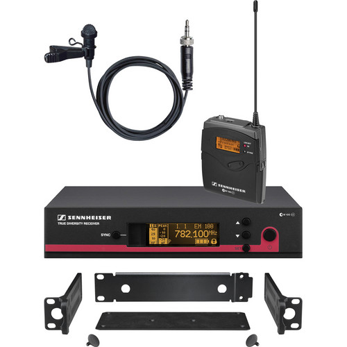 Sennheiser ew 112 G3 Wireless Bodypack Microphone System with GA 3 Rack Kit - A (516-558 MHz)