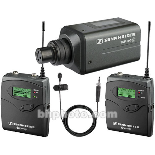 Sennheiser 500 G2 Series Wireless Combo Kit (Channel Set A/518-554 MHz)