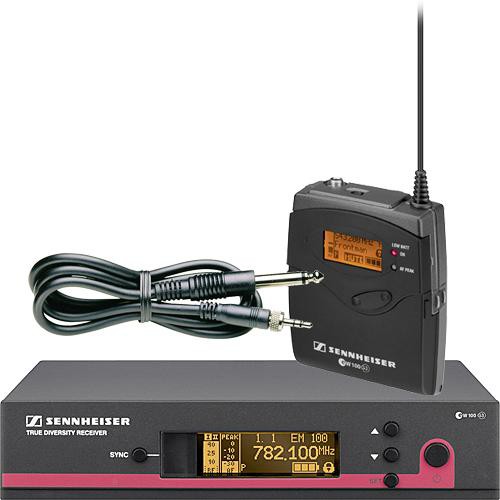 Sennheiser ew 172 G3 Wireless Instrument System with Ci 1 Guitar Cable - B (626-668 MHz)