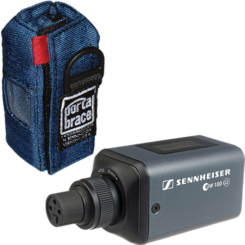 Sennheiser SKP 100 G3 Plug-on Transmitter and Porta Brace