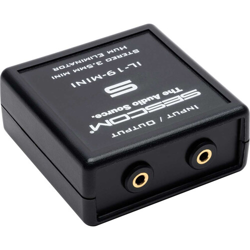 Sescom IL-19-MINI 3.5mm Stereo Mini I/O Hum Eliminator