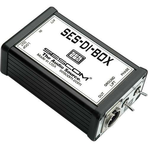 Sescom SES-DI-BOX - Studio-Quality, High-Fidelity Passive Direct Box