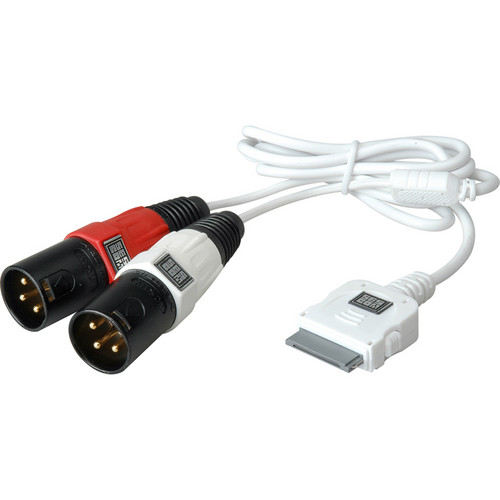 Sescom iPod Breakout Cable to Left & Right XLR Audio Male