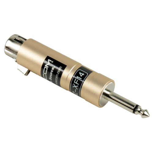 Sescom SES-LZHZ-XF14 Low to High Impedance Matching Transformer Cable (16")