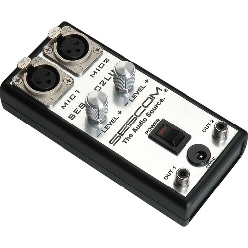 Sescom SES-MIC2LINE 2-Channel Mic-to-Line Amplifier
