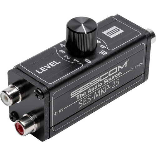 Sescom SES-MKP-25 Professional Stereo RCA Volume Control