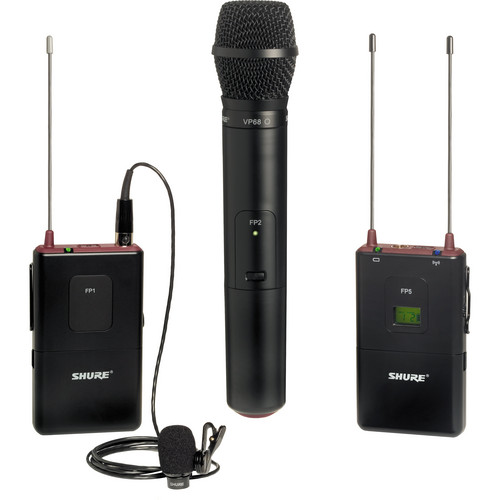 Shure FP Wireless Bodypack & Handheld Combo System (L4 / 538 - 662MHz)