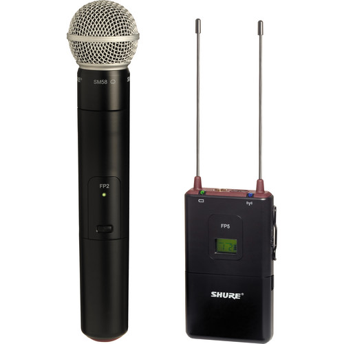 配信機器・PA機器・レコーディング機器 SHURE SVX Wireless Microphone System Shure SLXD24/SM58 Wireless Vocal Microphone System With SM58