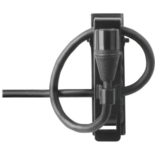 Shure MX150B/O-XLR Subminiature Omnidirectional Lavalier Microphone with XLR Connector (Black)
