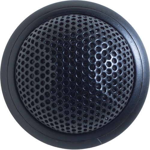 Shure MX395 Microflex Low-Profile Cardioid Boundary Microphone for Installs (Black)