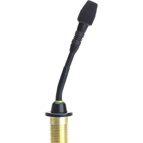 Shure MX405 5-inch Gooseneck Mic with Surface Mount Preamplifier with LED Ring (No Capsule)