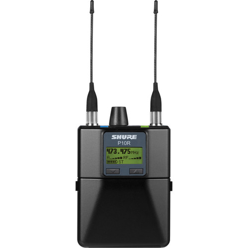 Shure P10R Wireless Bodypack Receiver for PSM1000 (G10: 470-542MHz)