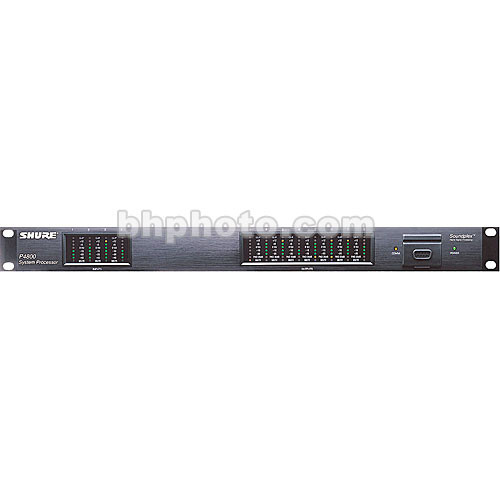 Shure - P4800 4x8 Digital Audio Processor
