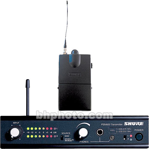 Shure PSM 600 Wireless In Ear Monitoring System (HD)