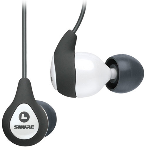Shure SE110 Sound-Isolating In-Ear Stereo Earphones (White)