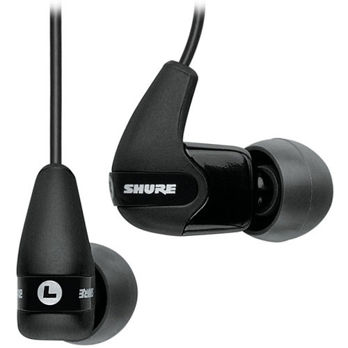 Shure SE210 - Sound Isolating High-Definition Stereo Earphones (Black)