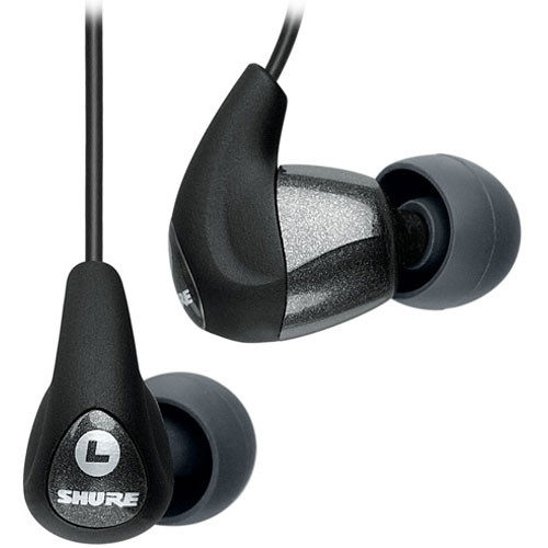 Shure SE420 Sound Isolating In-Ear Stereo Headphones (Black)