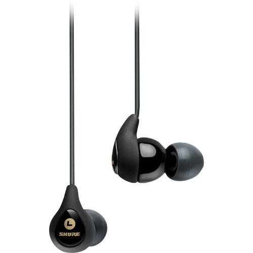 Shure SE115 Sound-Isolating In-Ear Stereo Earphones (Black)