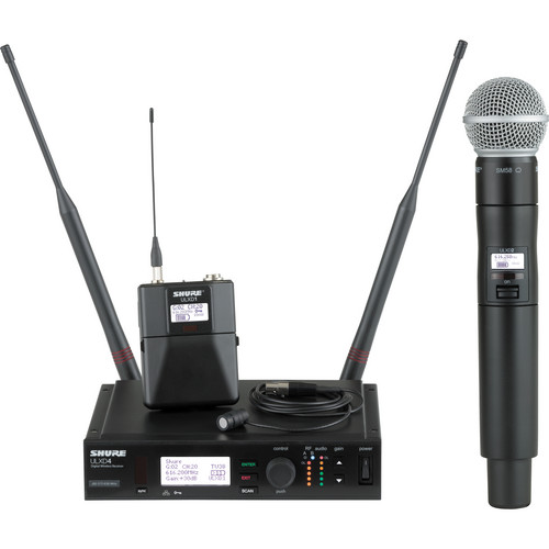 Shure ULX-D Digital Wireless Combo Microphone System