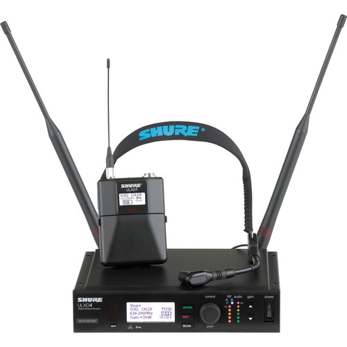 Shure ULX-D Digital Wireless Headset Microphone System