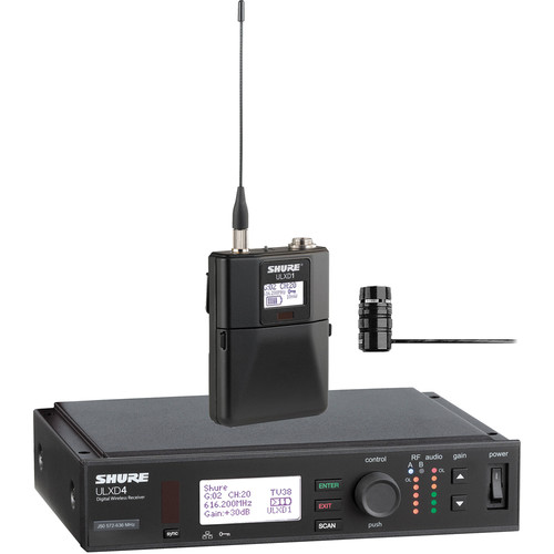 Shure ULX-D Digital Wireless Lavalier Microphone System