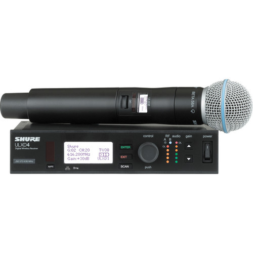 Shure ULX-D Digital Wireless Handheld Microphone System