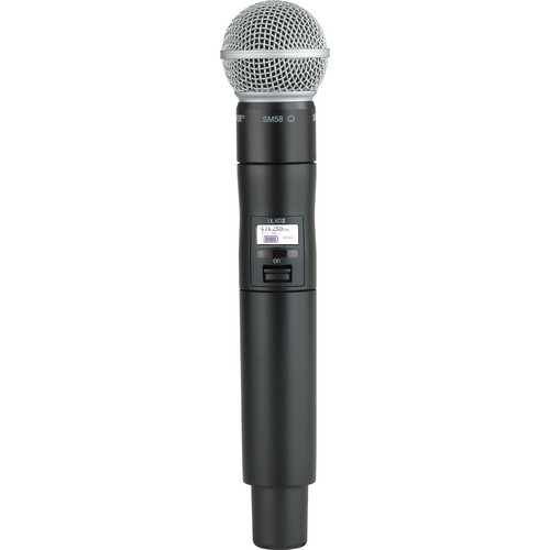 Shure ULXD2 HANDHELD Transmitter WITH SM58-LB MIC/J50