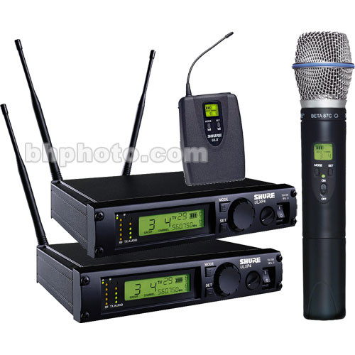Shure ULX Professional Series - Wireless Microphone Combo System (Frequency Set M-1)