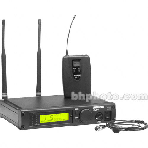 Shure ULX Professional Series - Wireless Lavalier Microphone System