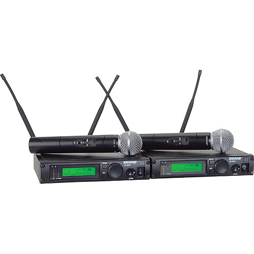 Shure ULX Professional Series Dual Wireless Handheld Microphone System (Frequency G3 / 470 - 505 MHz)