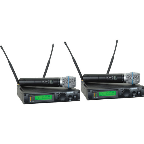 Shure ULX Professional Series Dual Wireless Handheld Microphone System (X1 / 944 - 952MHz)