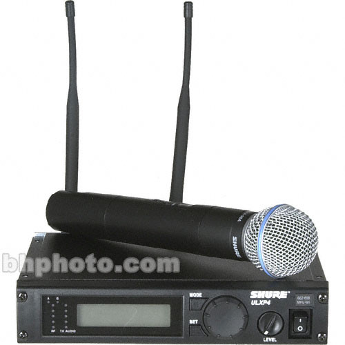 Shure ULX Professional Series - Wireless Handheld Microphone System (Frequency M1 / 662 - 698 MHz)