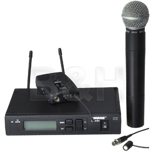 Shure ULX Standard Series - Wireless Combo Microphone System