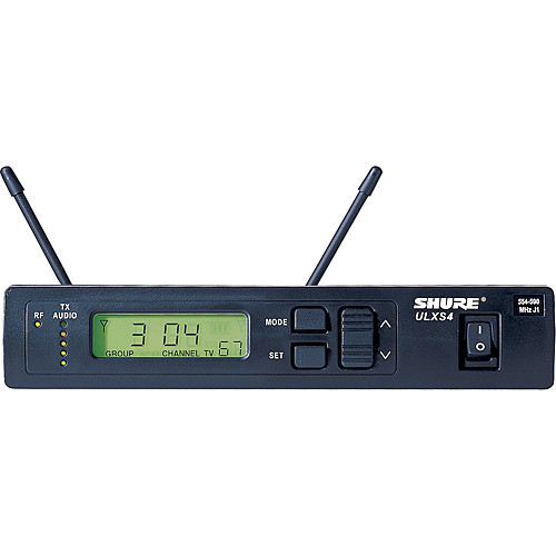 SHURE ULXS4 ワイヤレス受信機 ULXD4Q - 4チャンネルデジタルワイヤレス受信機 - Shure 日本