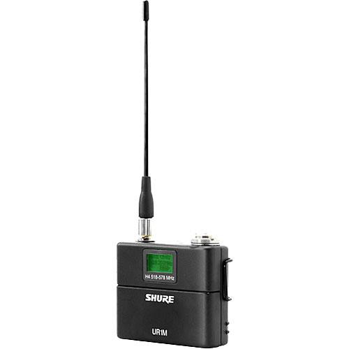 Shure UR1M Micro Bodypack Transmitter for UHF-R Wireless Series (Lemo Connector)